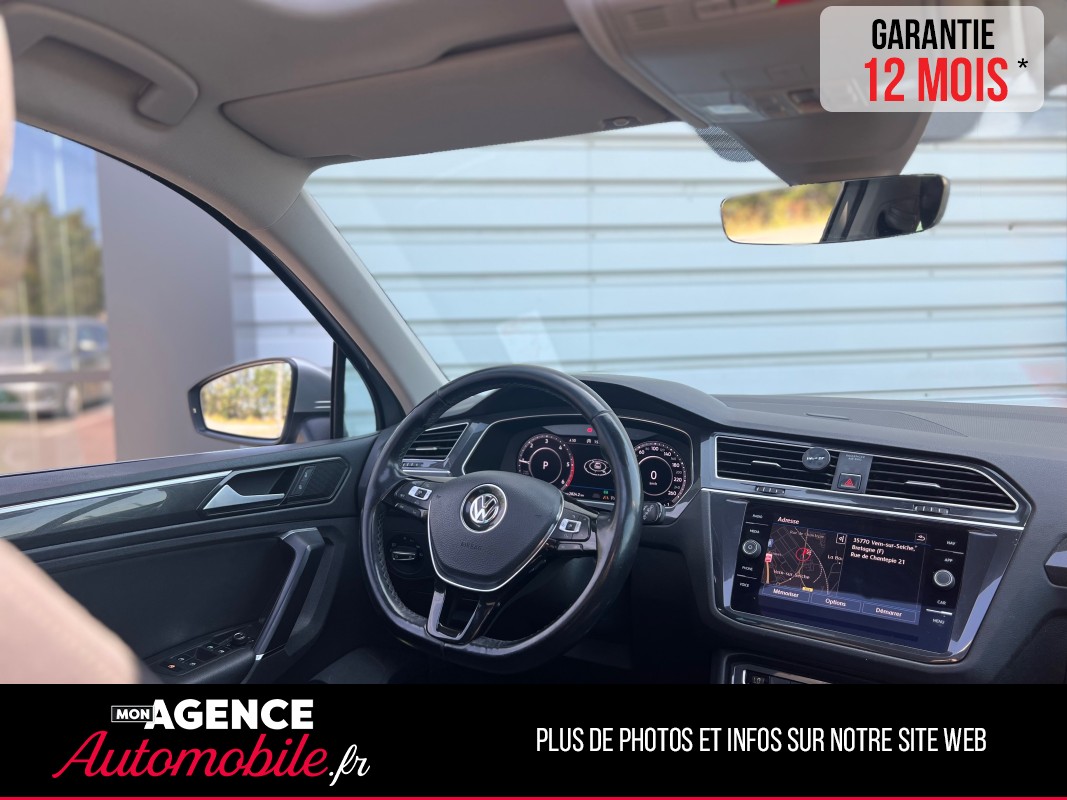 Volkswagen TIGUAN 2.0 TDI 150 Ch CARAT DSG7 *Toit Pano Ouvrant / GARANTIE 12 MOIS