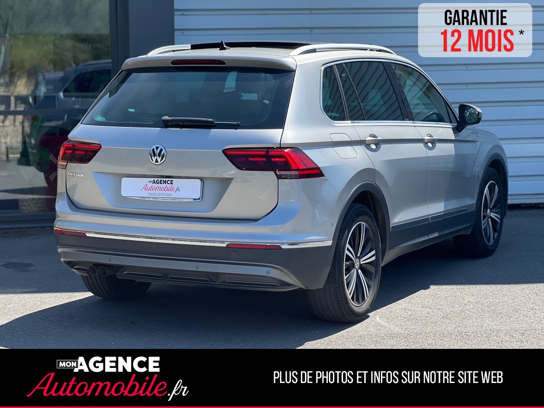 Volkswagen TIGUAN 2.0 TDI 150 Ch CARAT DSG7 *Toit Pano Ouvrant / GARANTIE 12 MOIS