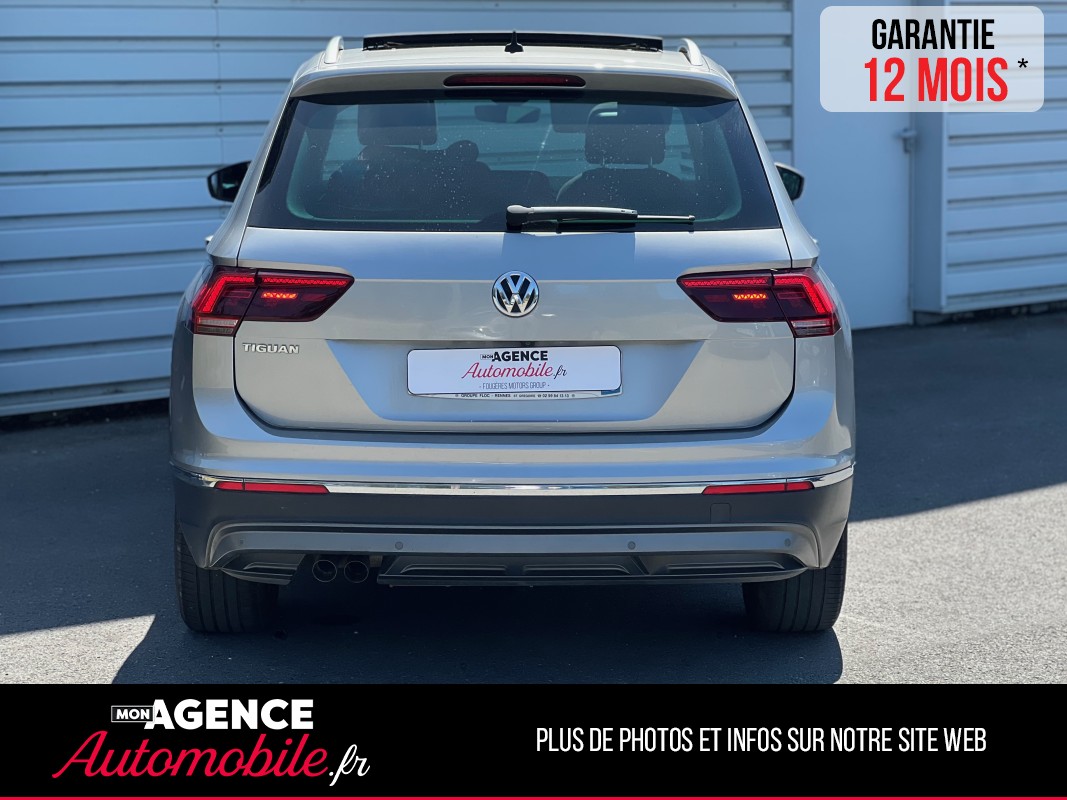 Volkswagen TIGUAN 2.0 TDI 150 Ch CARAT DSG7 *Toit Pano Ouvrant / GARANTIE 12 MOIS