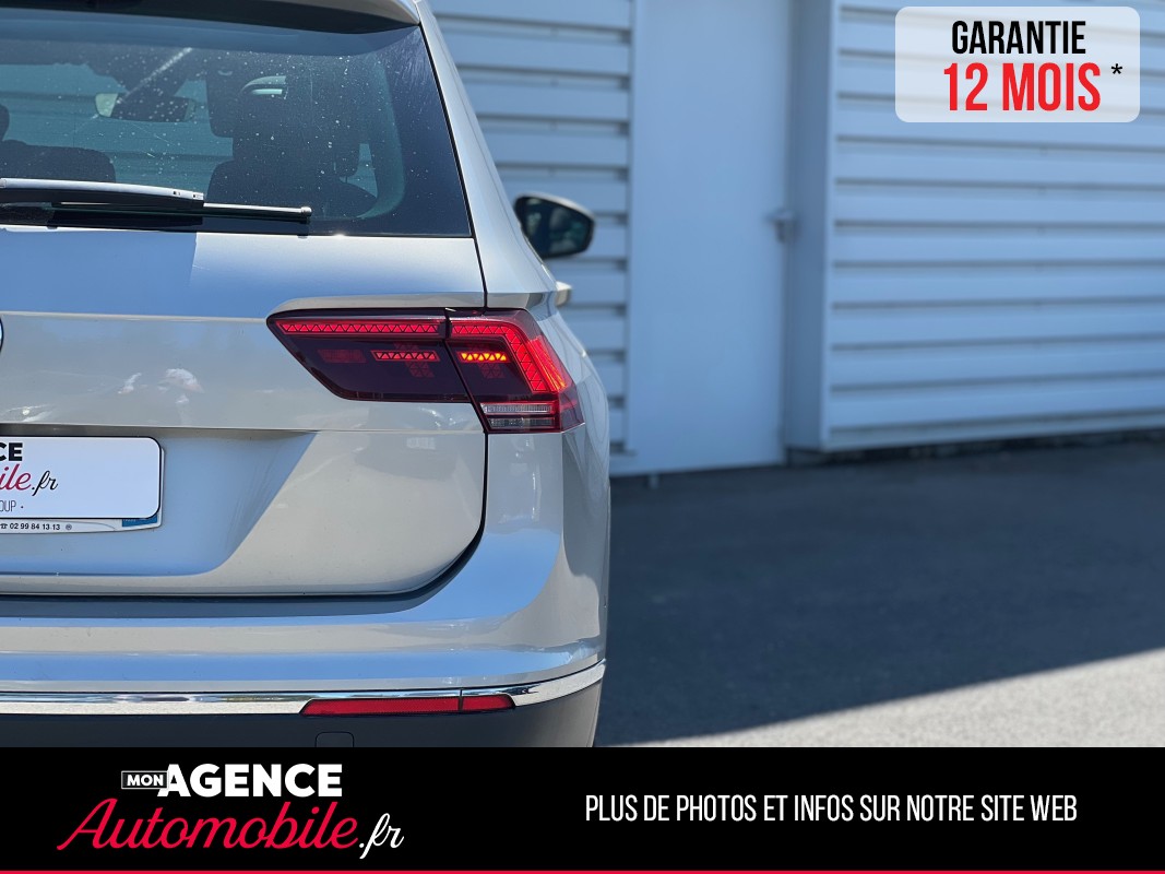 Volkswagen TIGUAN 2.0 TDI 150 Ch CARAT DSG7 *Toit Pano Ouvrant / GARANTIE 12 MOIS