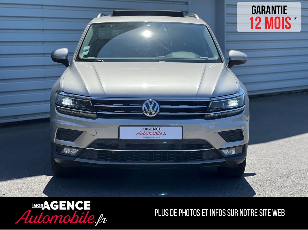 Volkswagen TIGUAN 2.0 TDI 150 Ch CARAT DSG7 *Toit Pano Ouvrant / GARANTIE 12 MOIS