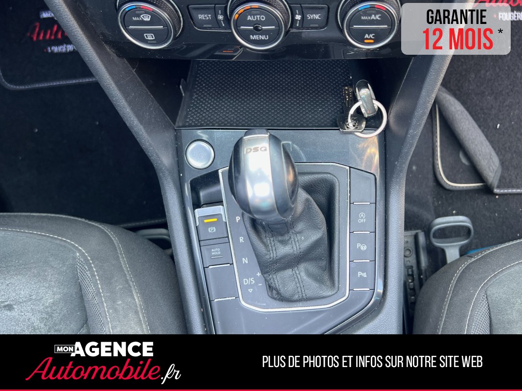 Volkswagen TIGUAN 2.0 TDI 150 Ch CARAT DSG7 *Toit Pano Ouvrant / GARANTIE 12 MOIS