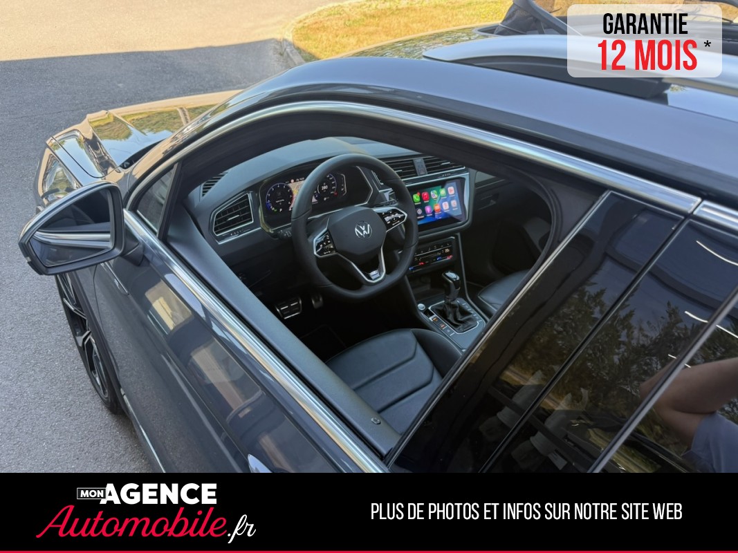 Volkswagen TIGUAN R-LINE EXCLUSIVE 1.5 TSI 150 Ch DSG7 *CAMERA 360*TOIT OUVRANT*Harman Kardon*SIEGE ELEC + CHAUFFANTS / GARANTIE 12 MOIS