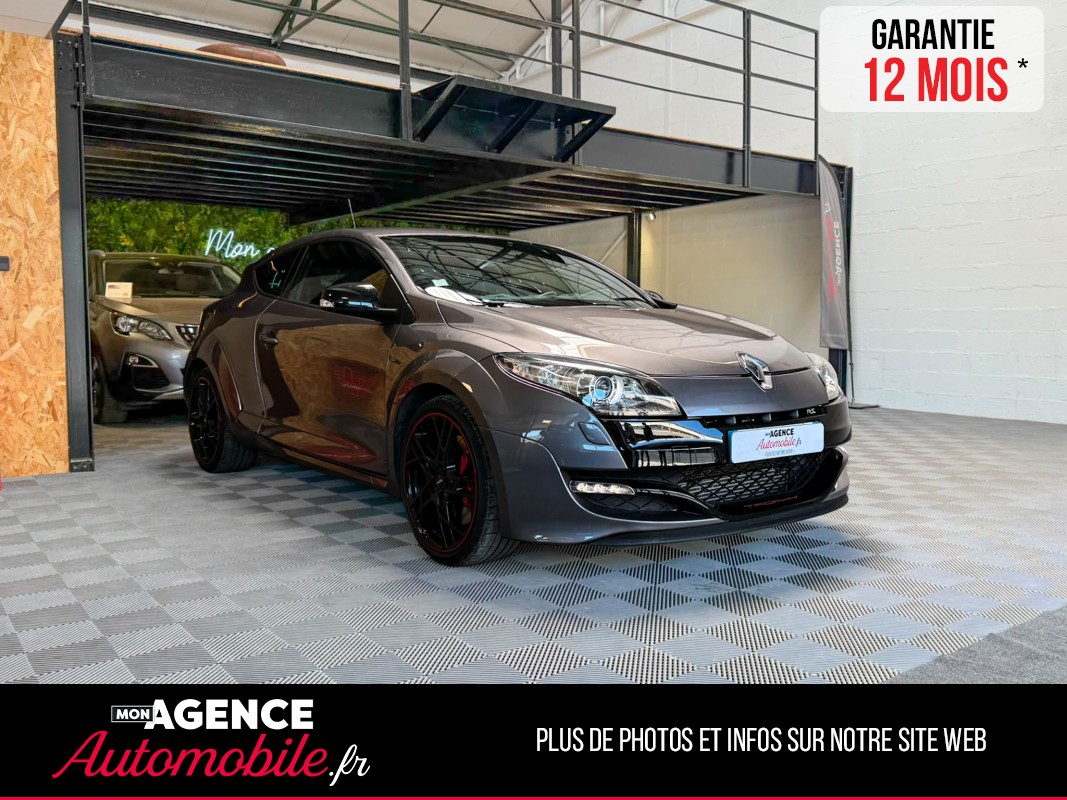 Renault MEGANE III III COUPÉ RS TROPHY 2.0 TCE 265 RECARO / LIGNE MILTEK / SUIVI COMPLET