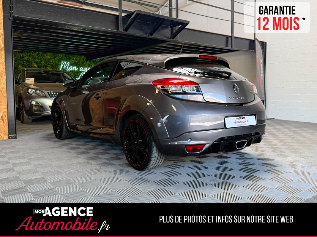 Renault MEGANE III III COUPÉ RS TROPHY 2.0 TCE 265 RECARO / LIGNE MILTEK / SUIVI COMPLET