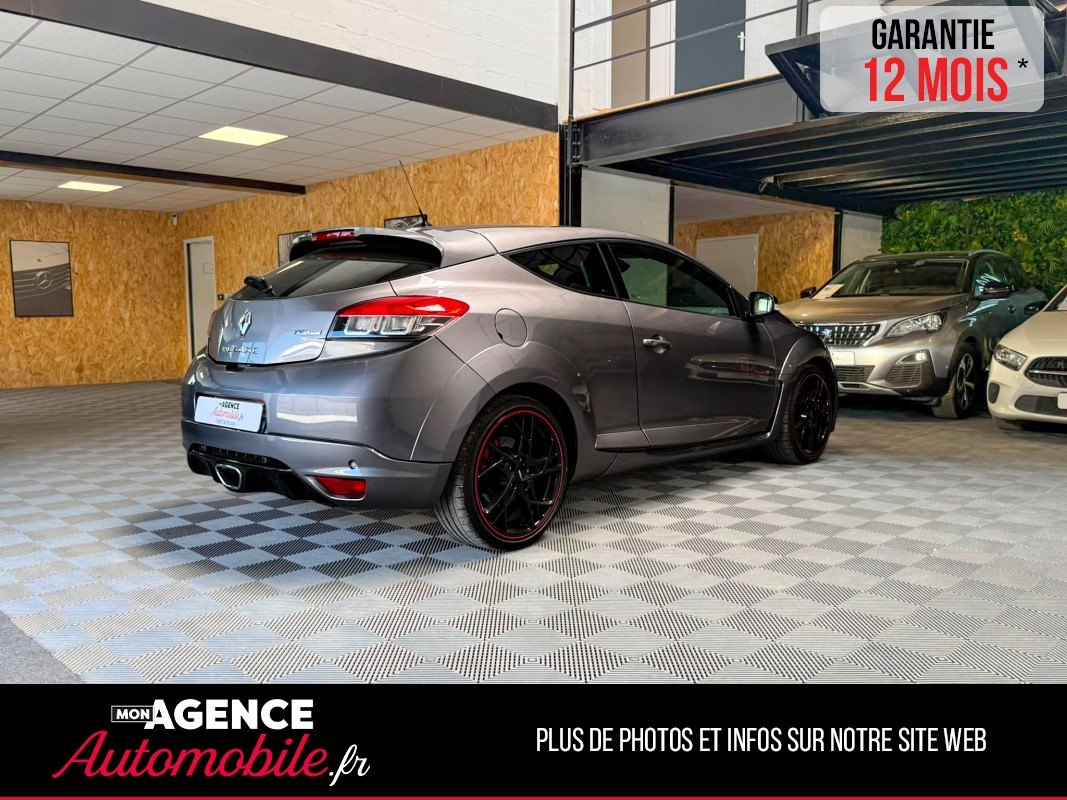 Renault MEGANE III III COUPÉ RS TROPHY 2.0 TCE 265 RECARO / LIGNE MILTEK / SUIVI COMPLET