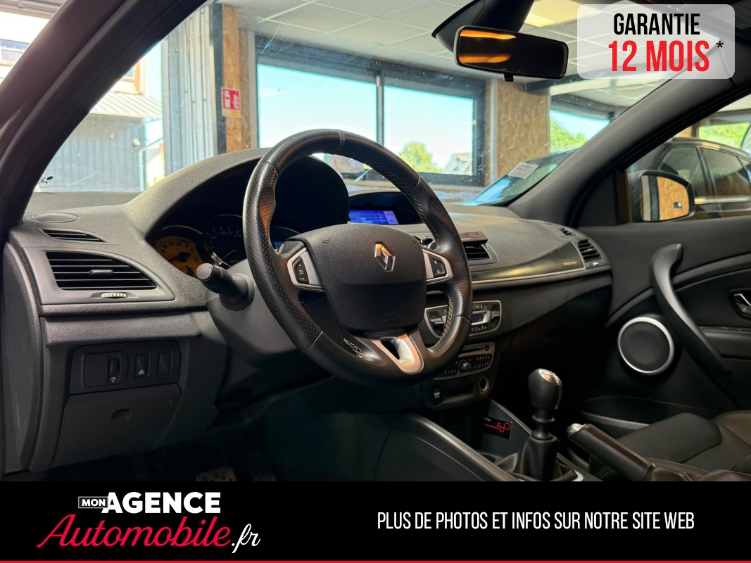 Renault MEGANE III III COUPÉ RS TROPHY 2.0 TCE 265 RECARO / LIGNE MILTEK / SUIVI COMPLET