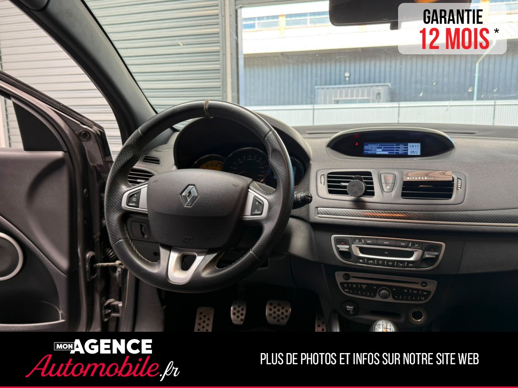 Renault MEGANE III III COUPÉ RS TROPHY 2.0 TCE 265 RECARO / LIGNE MILTEK / SUIVI COMPLET