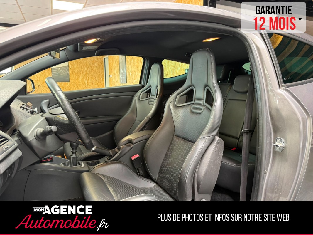 Renault MEGANE III III COUPÉ RS TROPHY 2.0 TCE 265 RECARO / LIGNE MILTEK / SUIVI COMPLET