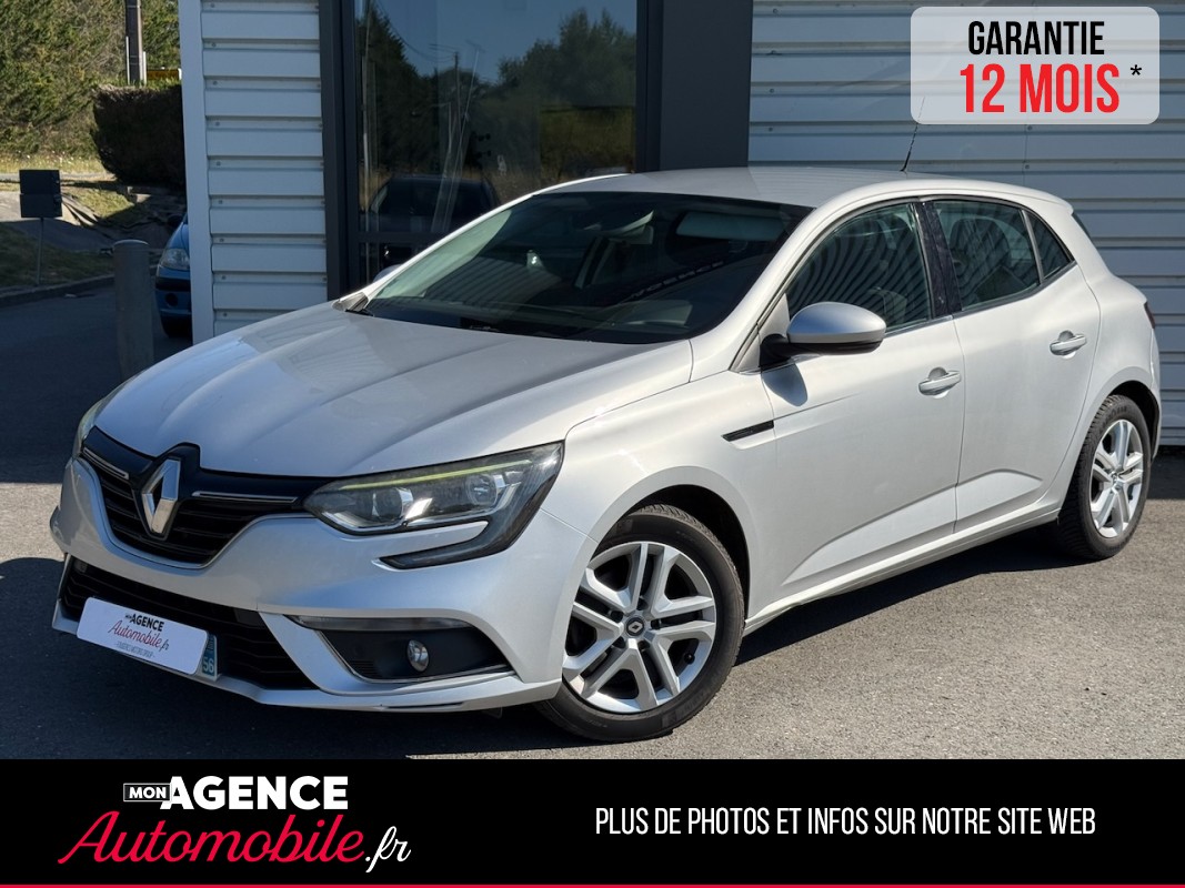 Renault MEGANE IV 1.5 Dci 110ch *RADAR AV & AR*FEUX AUTO*ALERTE SORTIE DE VOIE* / GARANTIE 12 MOIS