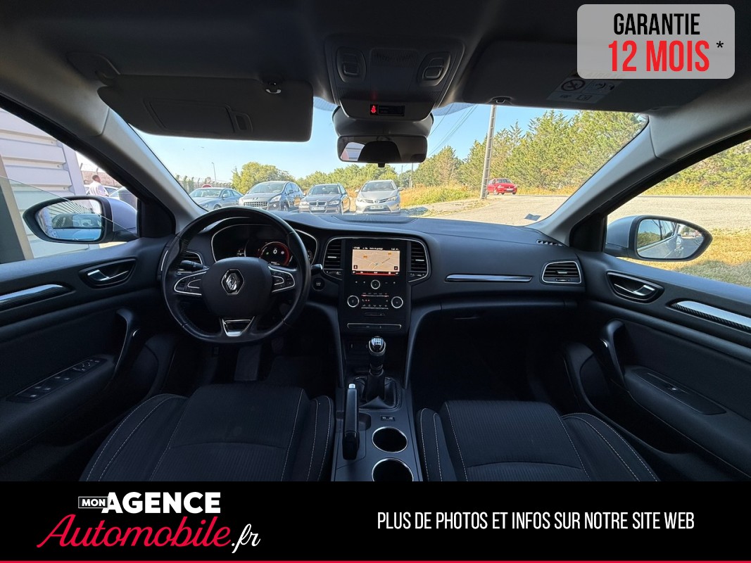 Renault MEGANE IV 1.5 Dci 110ch *RADAR AV & AR*FEUX AUTO*ALERTE SORTIE DE VOIE* / GARANTIE 12 MOIS