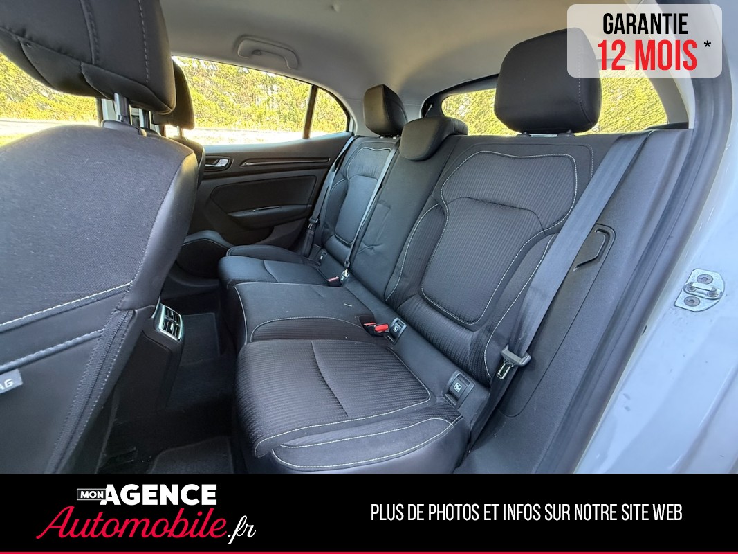 Renault MEGANE IV 1.5 Dci 110ch *RADAR AV & AR*FEUX AUTO*ALERTE SORTIE DE VOIE* / GARANTIE 12 MOIS