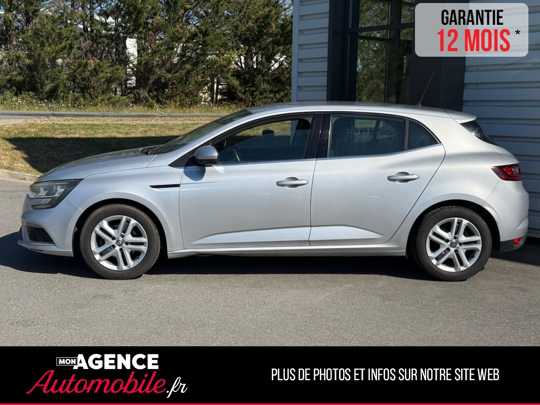 Renault MEGANE IV 1.5 Dci 110ch *RADAR AV & AR*FEUX AUTO*ALERTE SORTIE DE VOIE* / GARANTIE 12 MOIS