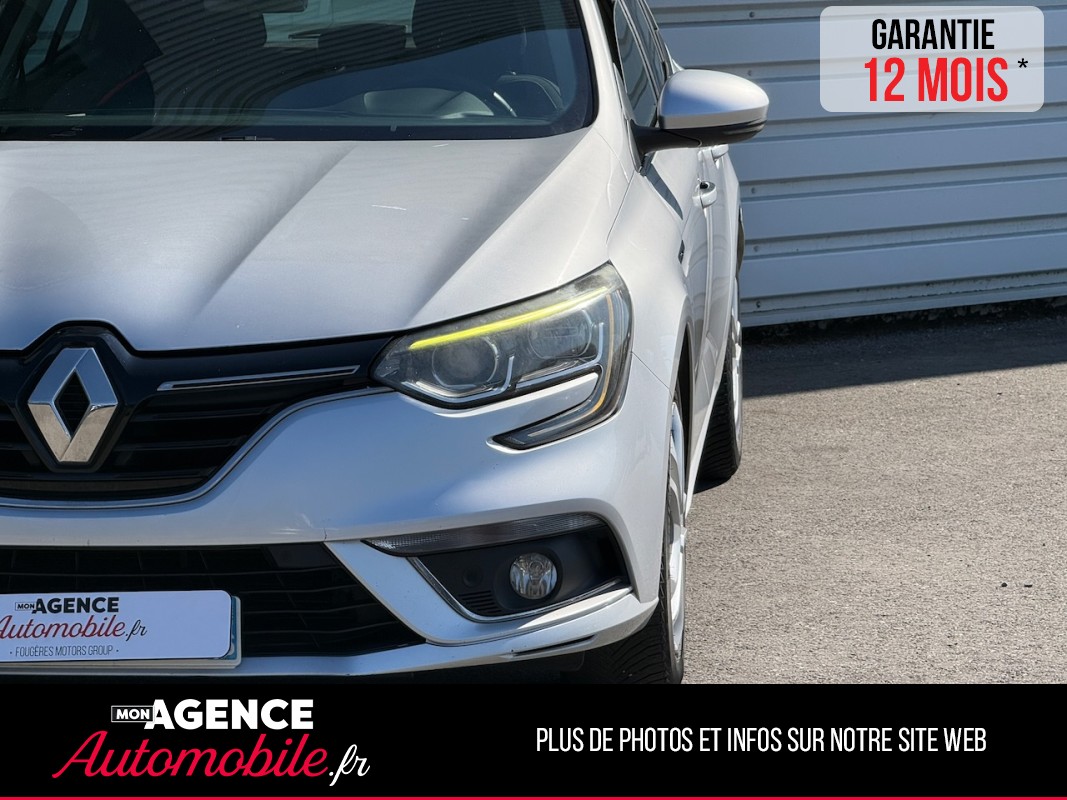 Renault MEGANE IV 1.5 Dci 110ch *RADAR AV & AR*FEUX AUTO*ALERTE SORTIE DE VOIE* / GARANTIE 12 MOIS