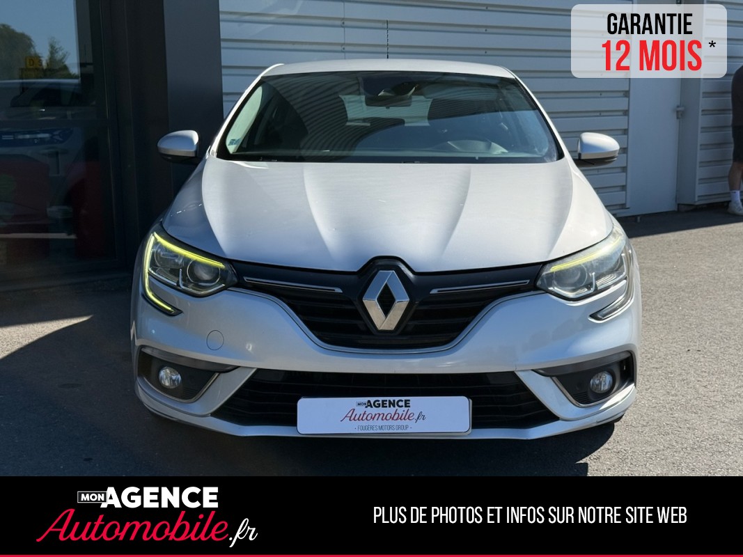 Renault MEGANE IV 1.5 Dci 110ch *RADAR AV & AR*FEUX AUTO*ALERTE SORTIE DE VOIE* / GARANTIE 12 MOIS