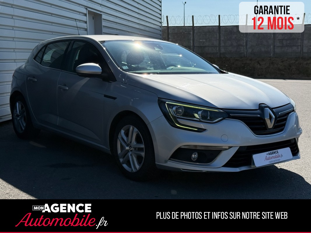 Renault MEGANE IV 1.5 Dci 110ch *RADAR AV & AR*FEUX AUTO*ALERTE SORTIE DE VOIE* / GARANTIE 12 MOIS