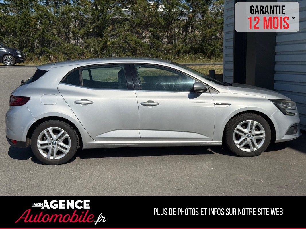 Renault MEGANE IV 1.5 Dci 110ch *RADAR AV & AR*FEUX AUTO*ALERTE SORTIE DE VOIE* / GARANTIE 12 MOIS