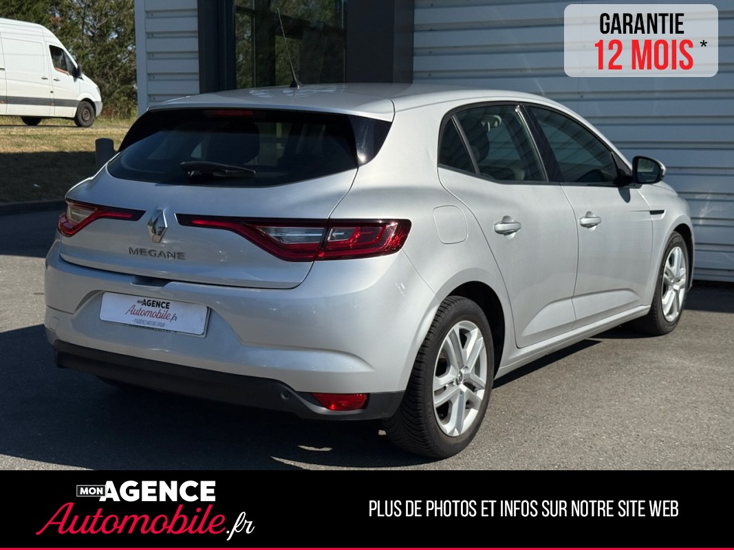 Renault MEGANE IV 1.5 Dci 110ch *RADAR AV & AR*FEUX AUTO*ALERTE SORTIE DE VOIE* / GARANTIE 12 MOIS