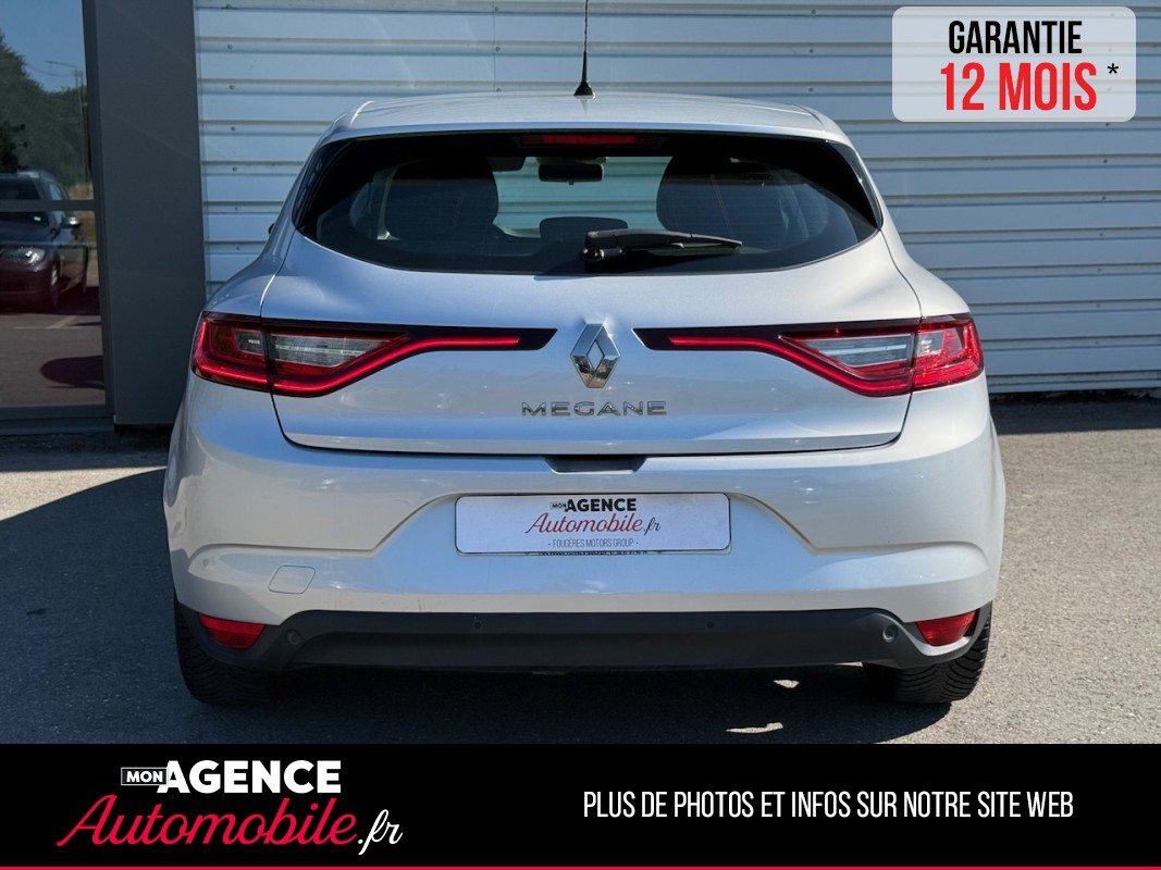 Renault MEGANE IV 1.5 Dci 110ch *RADAR AV & AR*FEUX AUTO*ALERTE SORTIE DE VOIE* / GARANTIE 12 MOIS