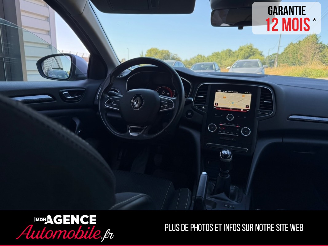 Renault MEGANE IV 1.5 Dci 110ch *RADAR AV & AR*FEUX AUTO*ALERTE SORTIE DE VOIE* / GARANTIE 12 MOIS