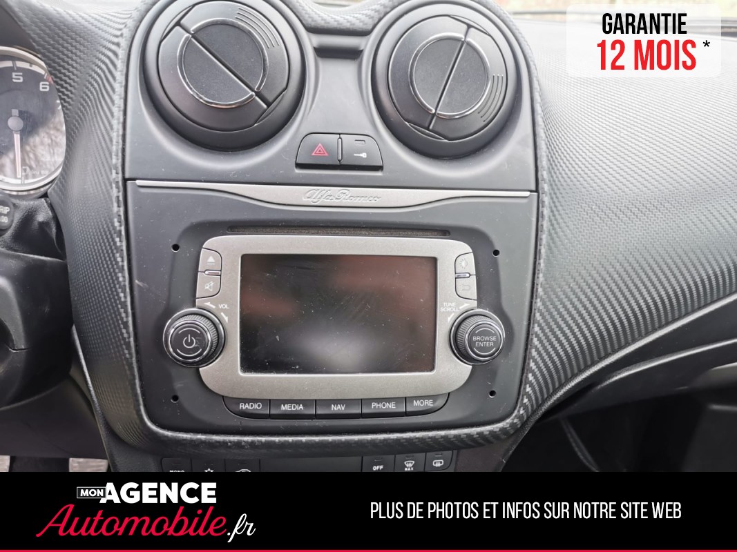 Alfa Romeo MITO PHASE 2 1.4 TB 16V MULTIAIR S&S 135CH SBK BVM5