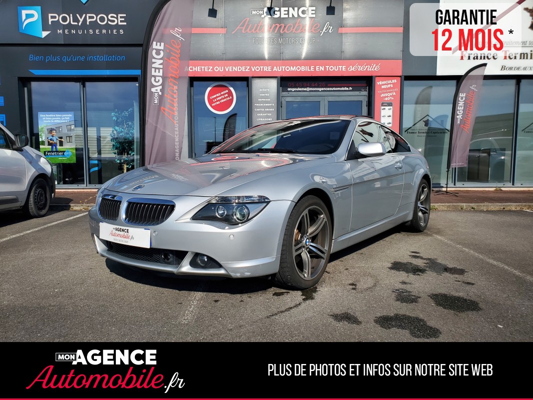 BMW 650i E63 4.8 V8 367CH COUPE 650CI SEQUENTIELLE BVA6