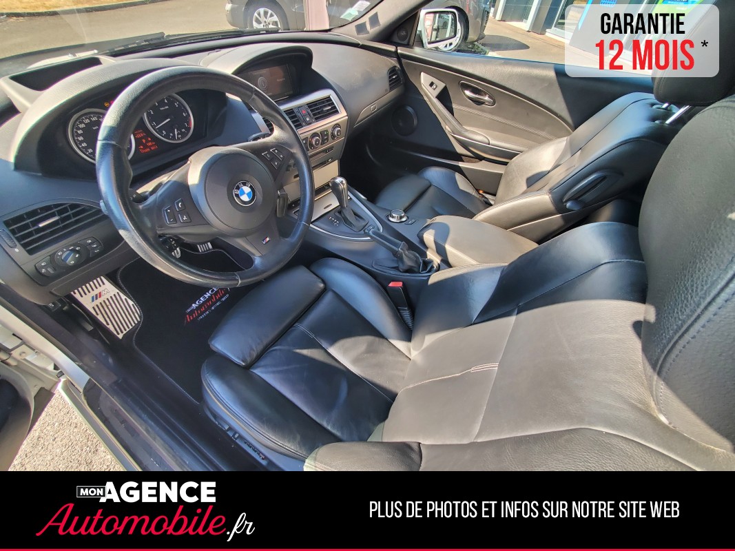 BMW 650i E63 4.8 V8 367CH COUPE 650CI SEQUENTIELLE BVA6