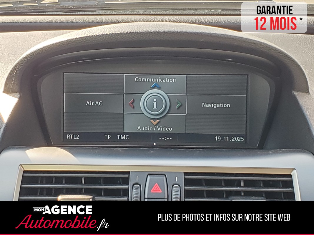 BMW 650i E63 4.8 V8 367CH COUPE 650CI SEQUENTIELLE BVA6