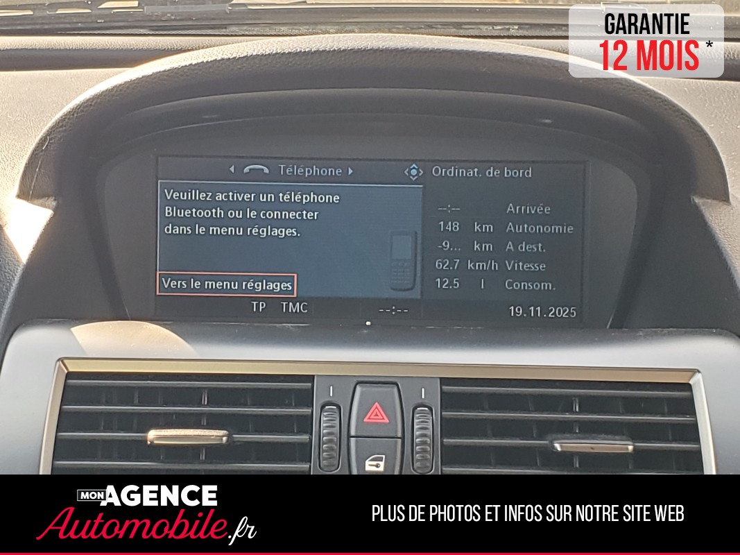 BMW 650i E63 4.8 V8 367CH COUPE 650CI SEQUENTIELLE BVA6