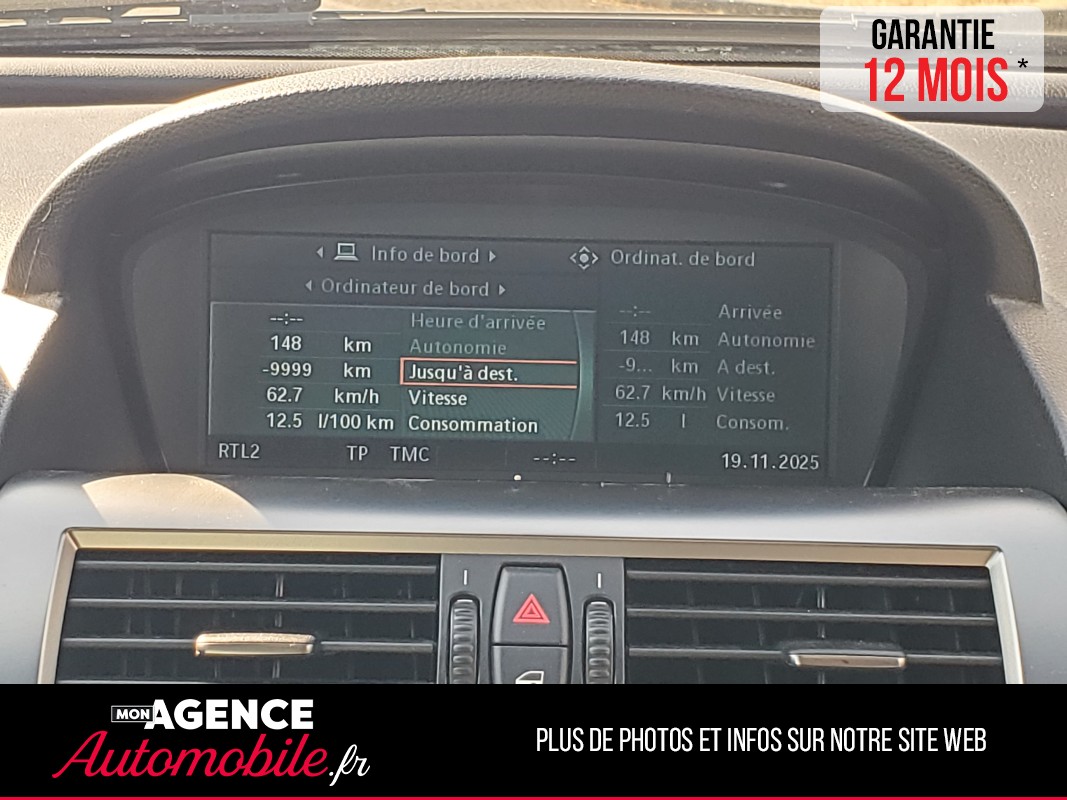 BMW 650i E63 4.8 V8 367CH COUPE 650CI SEQUENTIELLE BVA6