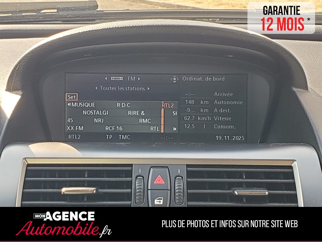 BMW 650i E63 4.8 V8 367CH COUPE 650CI SEQUENTIELLE BVA6