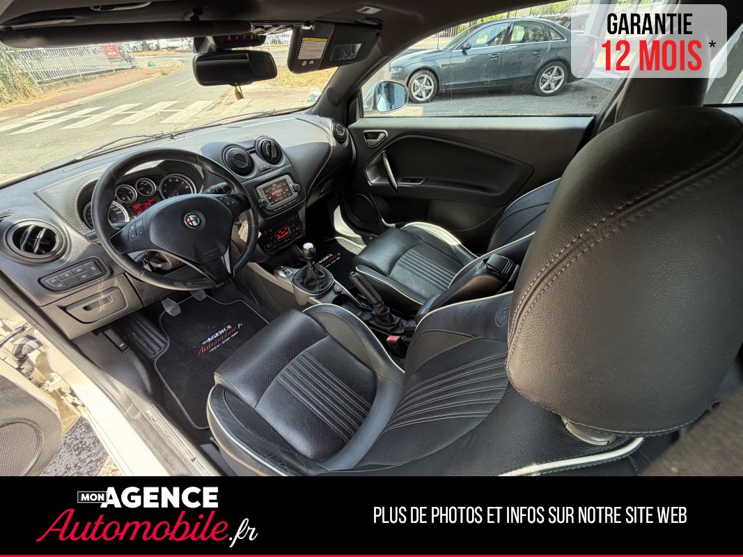 Alfa Romeo MITO PHASE 2 1.4 TB 16V MULTIAIR S&S 135CH SBK BVM5