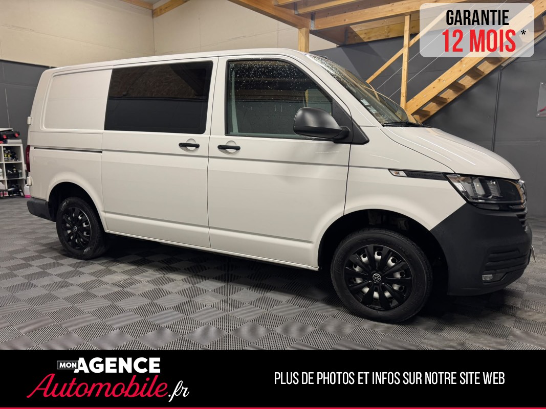 Volkswagen TRANSPORTER T6 L1 2.0 TDI 110 CH 6 PLACES - CARPLAY ANDROID AUTO / Garantie 12 Mois