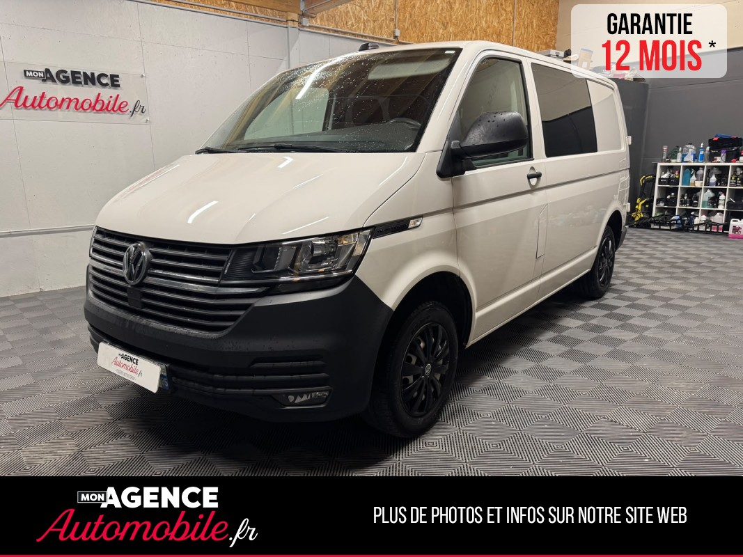 Volkswagen TRANSPORTER T6 L1 2.0 TDI 110 CH 6 PLACES - CARPLAY ANDROID AUTO / Garantie 12 Mois