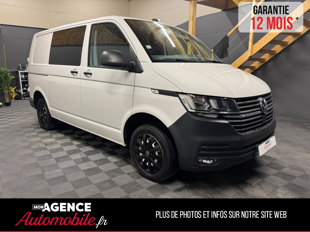 Volkswagen TRANSPORTER T6 L1 2.0 TDI 110 CH 6 PLACES - CARPLAY ANDROID AUTO / Garantie 12 Mois