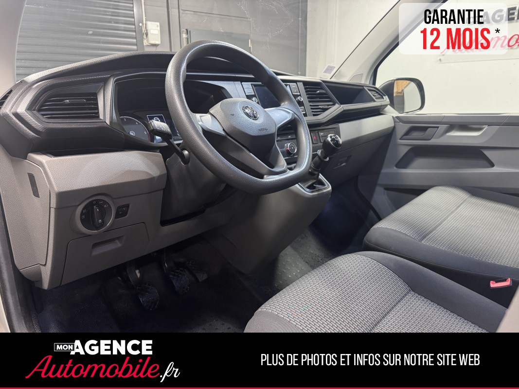 Volkswagen TRANSPORTER T6 L1 2.0 TDI 110 CH 6 PLACES - CARPLAY ANDROID AUTO / Garantie 12 Mois