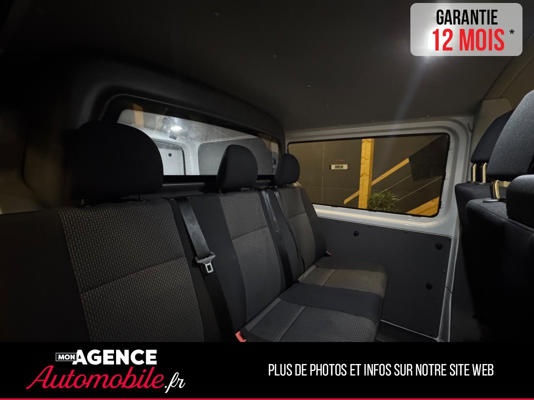 Volkswagen TRANSPORTER T6 L1 2.0 TDI 110 CH 6 PLACES - CARPLAY ANDROID AUTO / Garantie 12 Mois