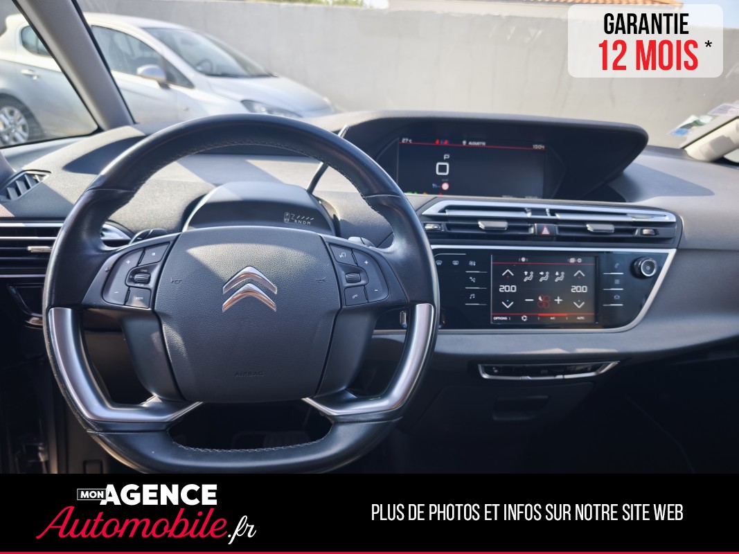 Citroën C4 PICASSO II 2.0 BLUE HDI 150 SHINE EAT6 "Peu De Km" / Garantie 12 Mois