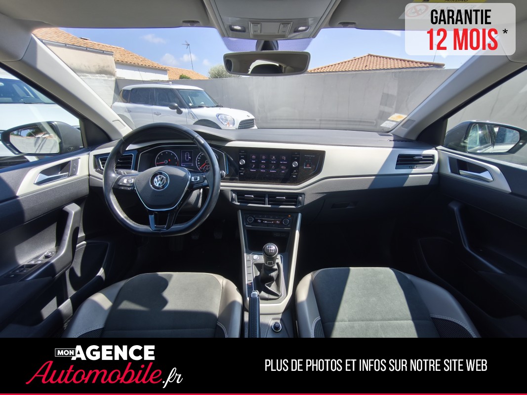 Volkswagen POLO VI 1.0 TSI 115 CARAT / Garantie 12 Mois