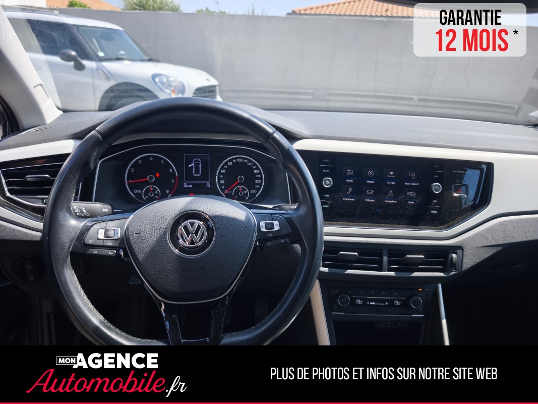 Volkswagen POLO VI 1.0 TSI 115 CARAT / Garantie 12 Mois