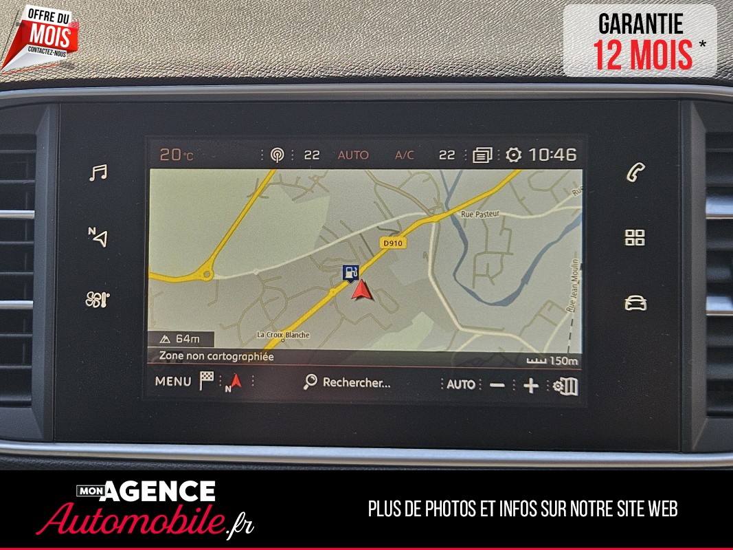 Peugeot 308 II (2) SW 1.5 BLUEHDI 130 S&S ALLURE EAT8 - ENTRETIEN COMPLET