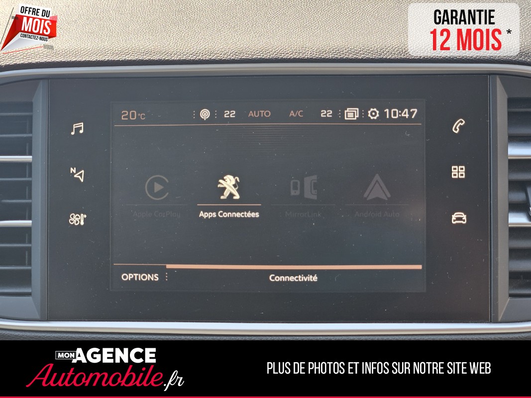 Peugeot 308 II (2) SW 1.5 BLUEHDI 130 S&S ALLURE EAT8 - ENTRETIEN COMPLET