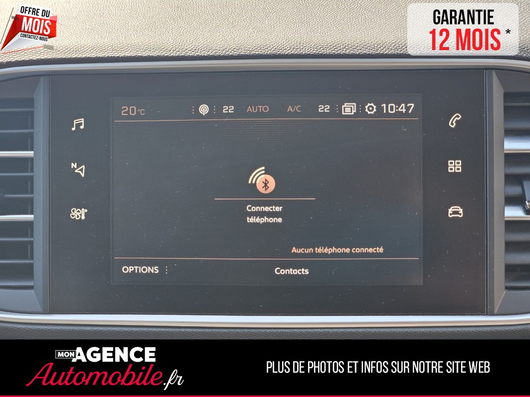 Peugeot 308 II (2) SW 1.5 BLUEHDI 130 S&S ALLURE EAT8 - ENTRETIEN COMPLET