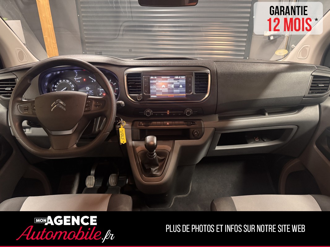 Citroën JUMPY COMBI 5 PLACES M CONFORT 1.5 BLUE HDI 120 CH / Garantie 12 Mois