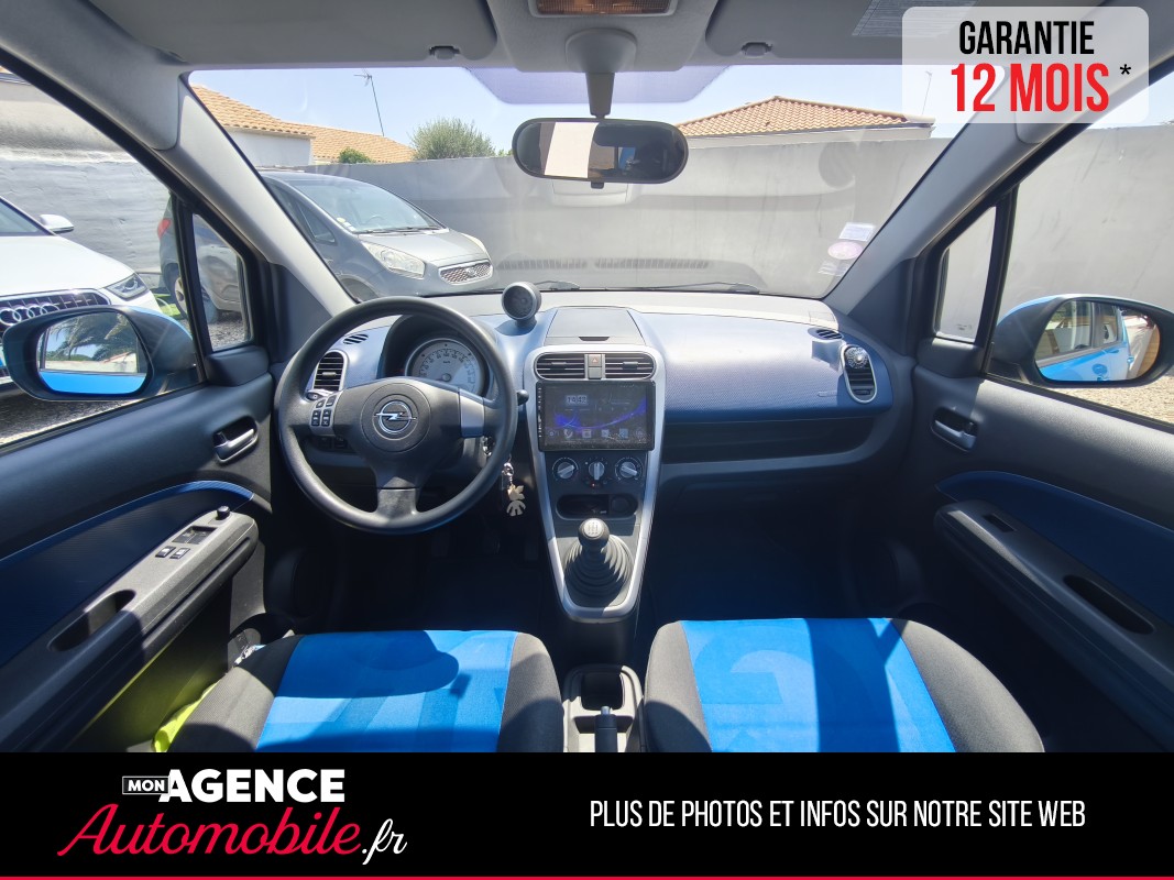 Opel Agila 1.0 I 65 Cv Enjoy "Essence/GPL" "Peu De Km"/ Garantie 12 Mois