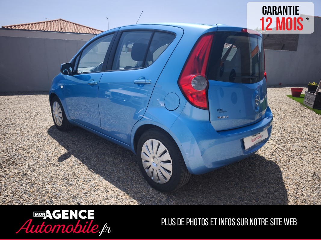 Opel Agila 1.0 I 65 Cv Enjoy "Essence/GPL" "Peu De Km"/ Garantie 12 Mois