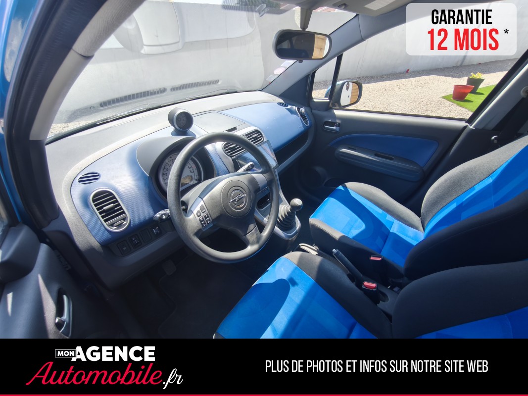 Opel Agila 1.0 I 65 Cv Enjoy "Essence/GPL" "Peu De Km"/ Garantie 12 Mois