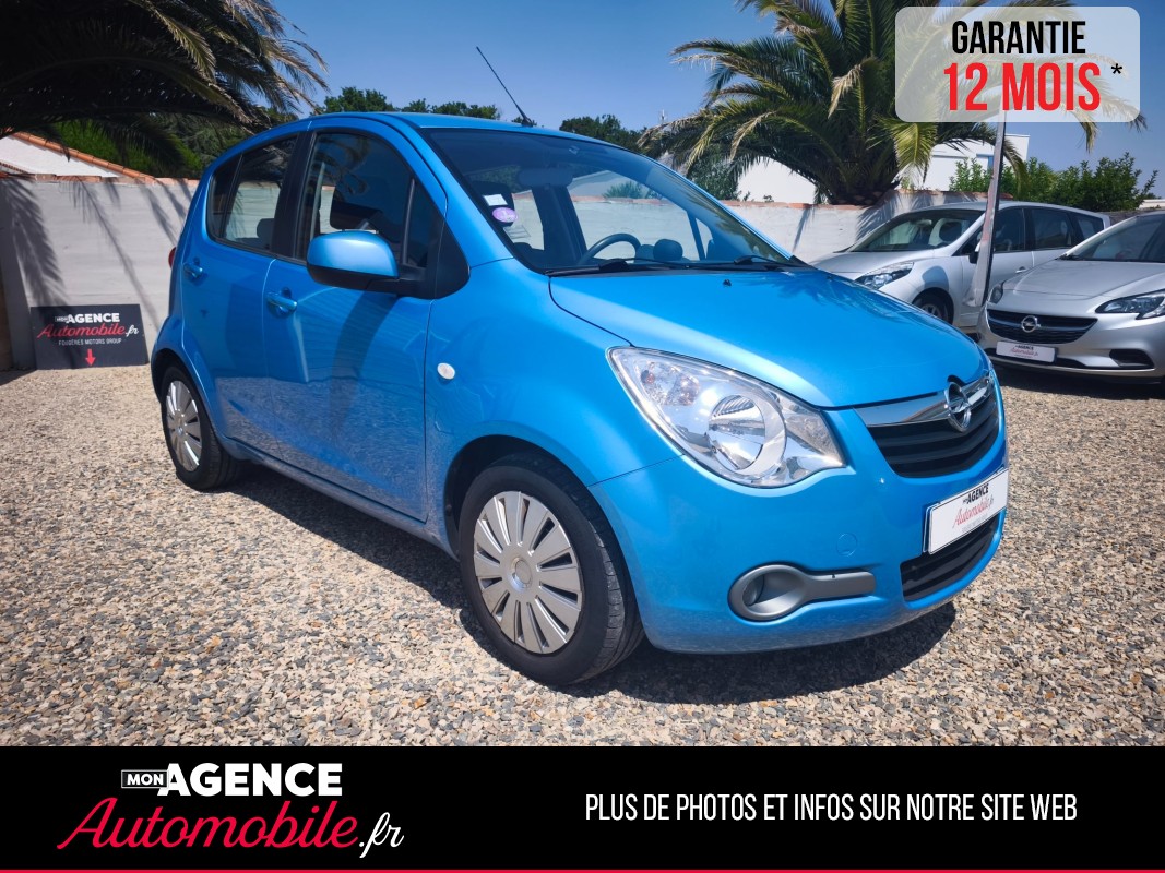 Opel Agila 1.0 I 65 Cv Enjoy "Essence/GPL" "Peu De Km"/ Garantie 12 Mois