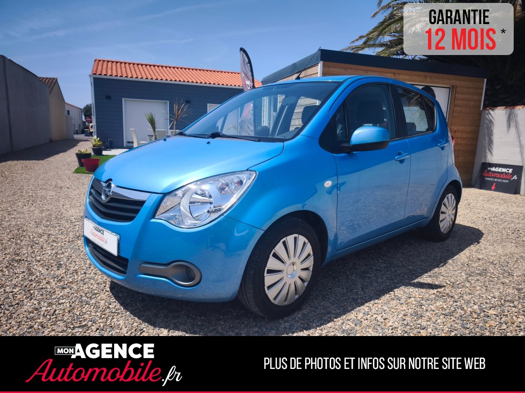 Opel Agila 1.0 I 65 Cv Enjoy "Essence/GPL" "Peu De Km"/ Garantie 12 Mois