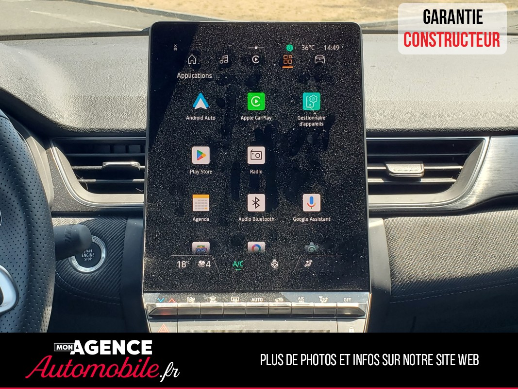 Renault CAPTUR II 1.6l E-TECH 145Ch ESPRIT ALPINE BVA